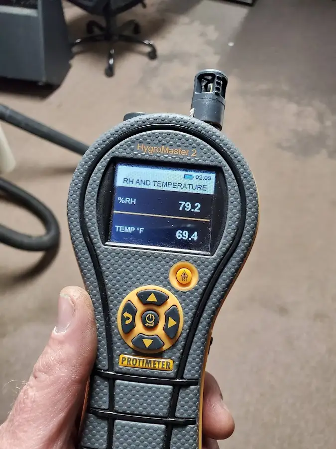Moisture meter humidity assessment for Mold Remediation & Removal in East Huntingdon